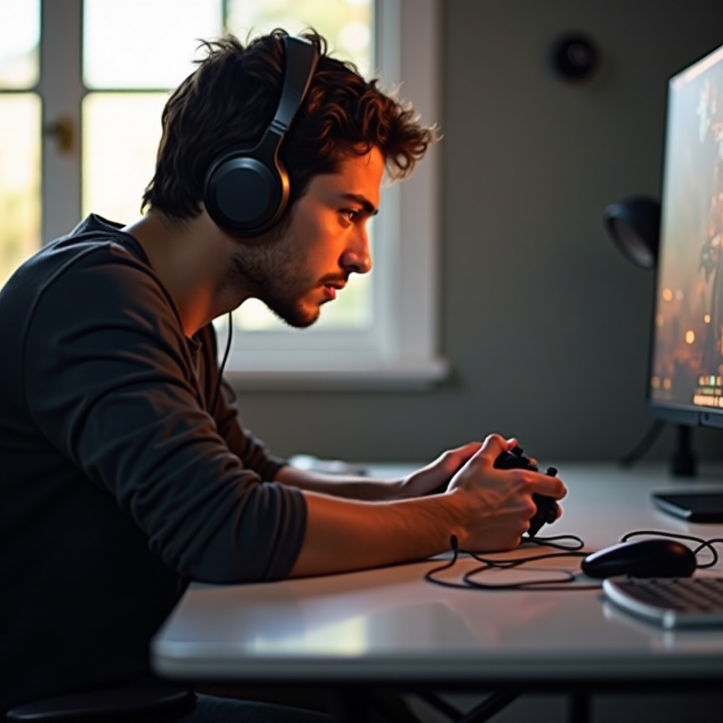 Controller-Kopfhörer machen lauten Lärm