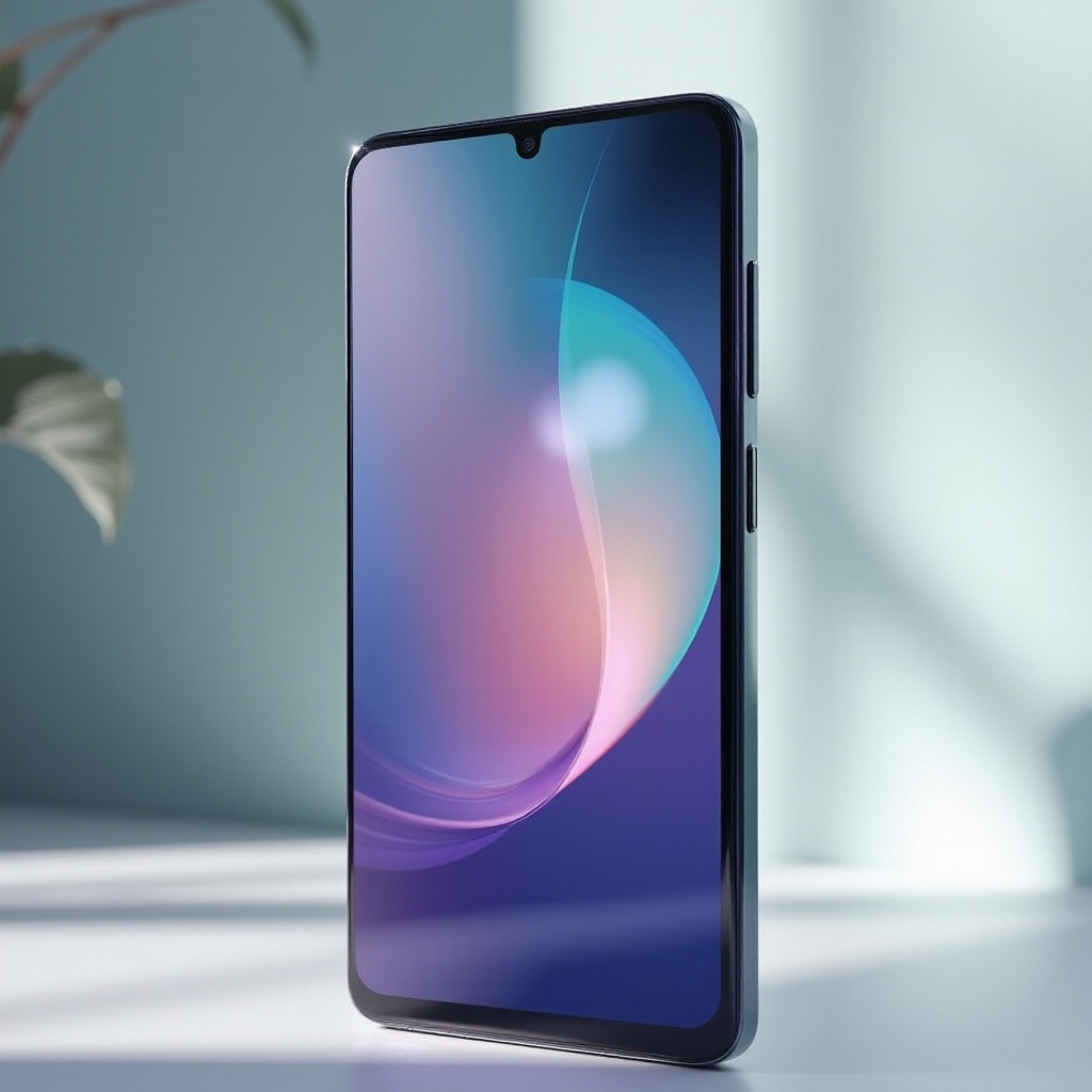 Samsung Handy mit großem Display