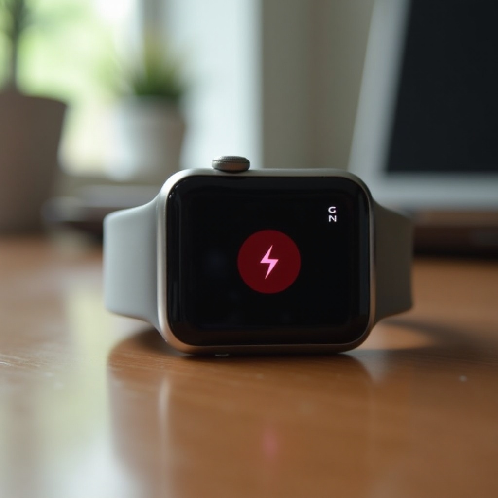 Apple Watch roter Blitz und Uhrzeit: Bedeutung, Ursachen und Lösungen