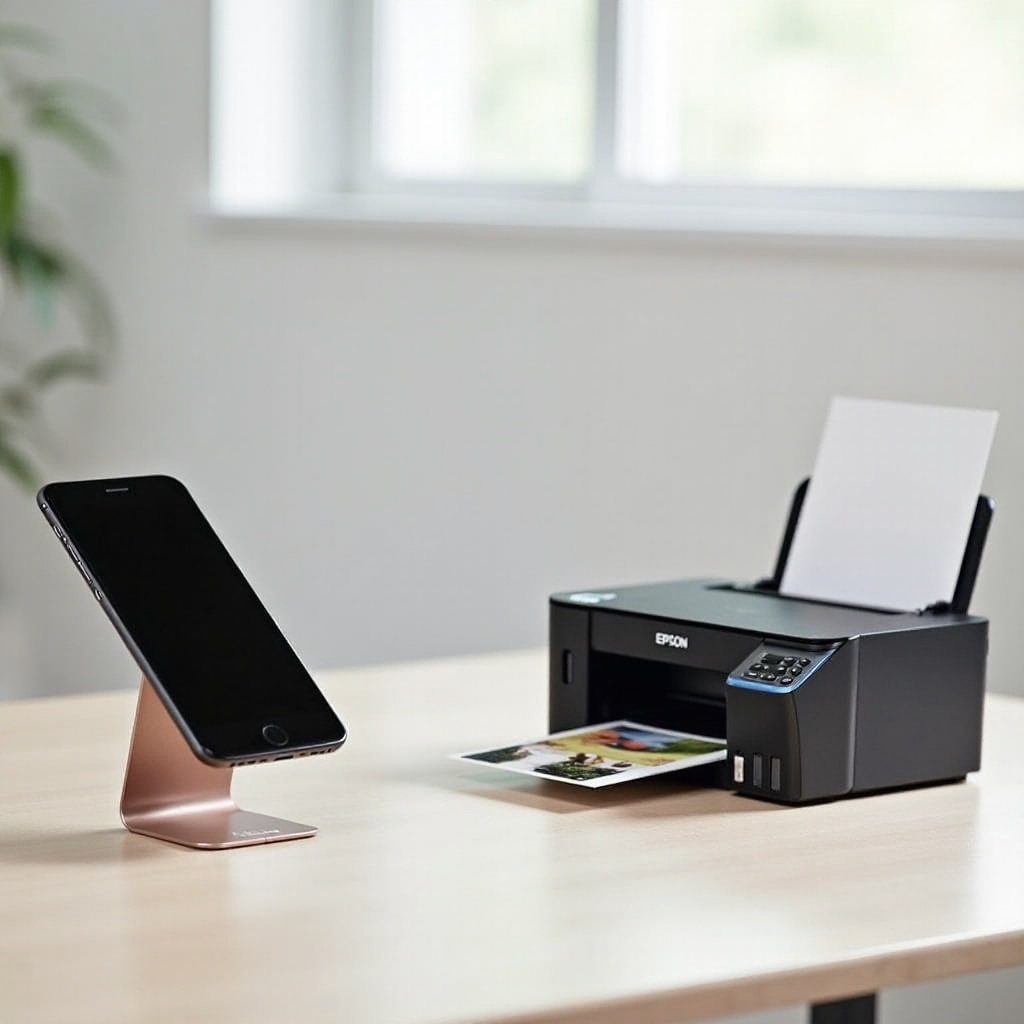 epson wifi drucker mit handy verbinden